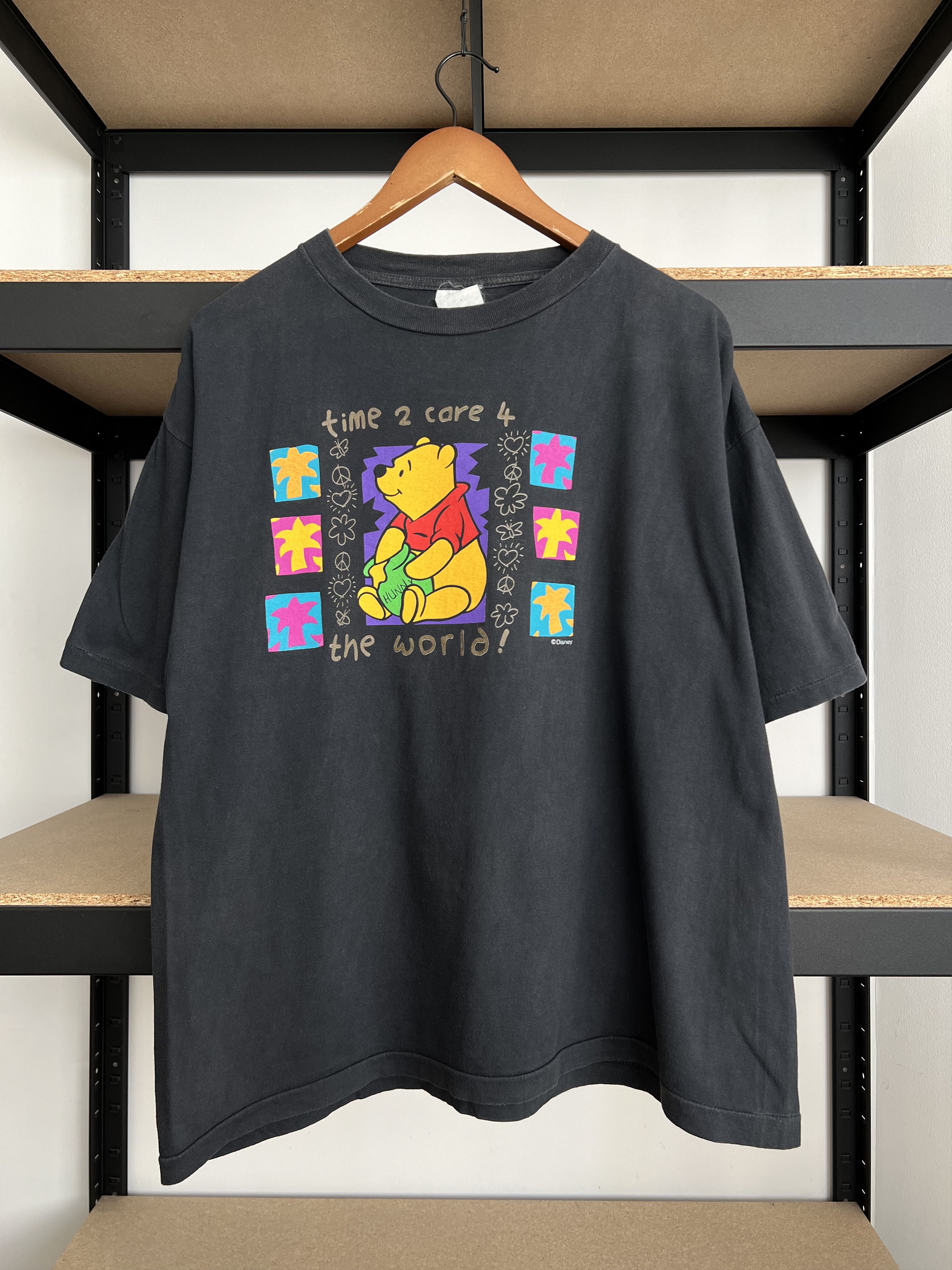 Disney Vintage 90s Winnie The Pooh Disney Cartoon T-shirt Size US XL / EU 56 / 4 - 1 Thumbnail