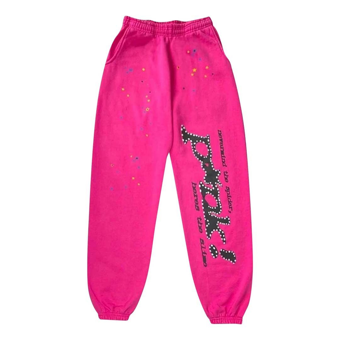 Sp5der P*nk Sweatpants 'Pink' Size US 34 / EU 50 - 1 Preview