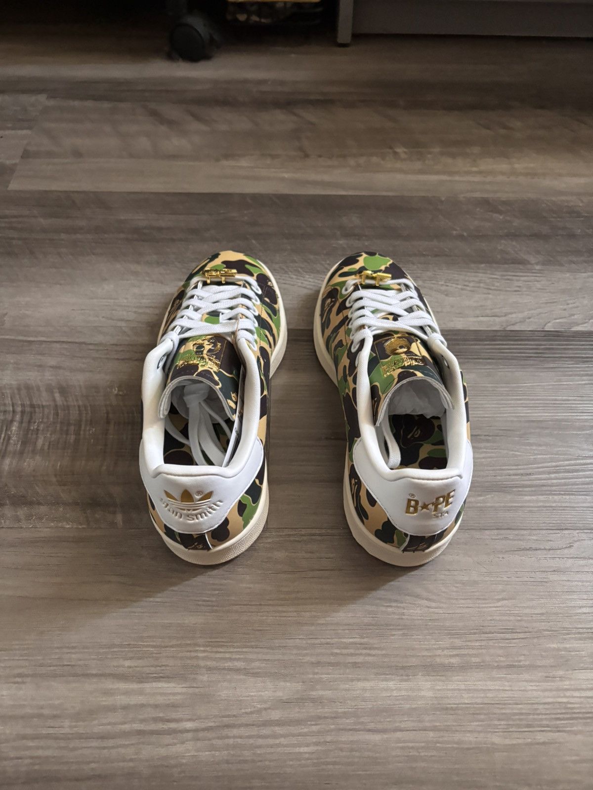 Adidas × Bape bape x adidas stan smith Size US 5.5 / EU 38 - 2 Thumbnail