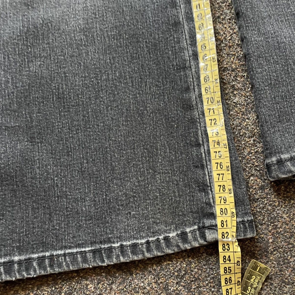 Vintage Vintage Y2K Faded Flare Jeans Bootcut Distressed Skate 31 Size 31" - 7 Thumbnail