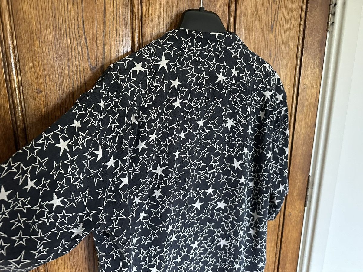 Saint Laurent Paris SS20 Saint Laurent star silk camp shirt Hawaiian 42 short Size US L / EU 52-54 / 3 - 16 Thumbnail