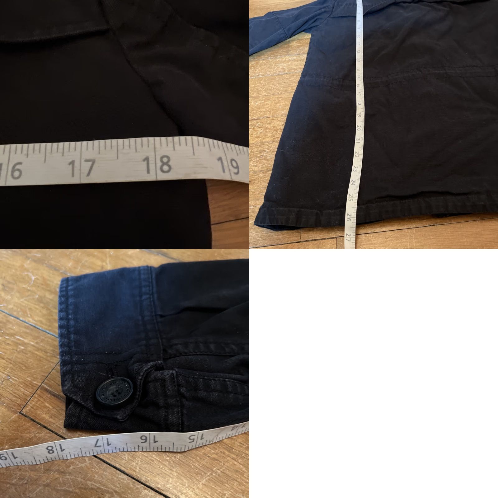 Levi's Levi's Hooded Military Jacket Womens Size S Black Pockets Hoodie Quilted Lined Short Sleeve? Wait not. Size S / US 4 / IT 40 - 8 Thumbnail
