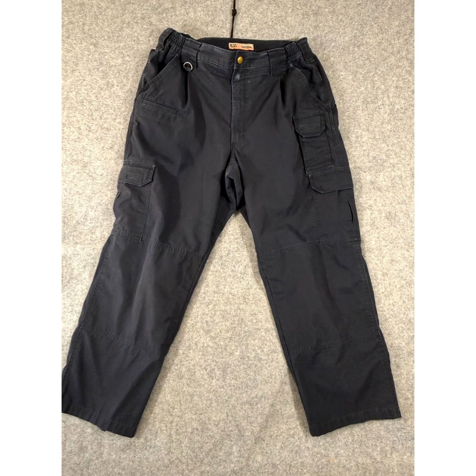 Vintage 5.11 Tactical Taclite Pro Pants Mens 32x28 Blue Outdoor Ripstop Workwear Cargo Pant Mens Blue 5.11 Size US 32 / EU 48 - 2 Thumbnail