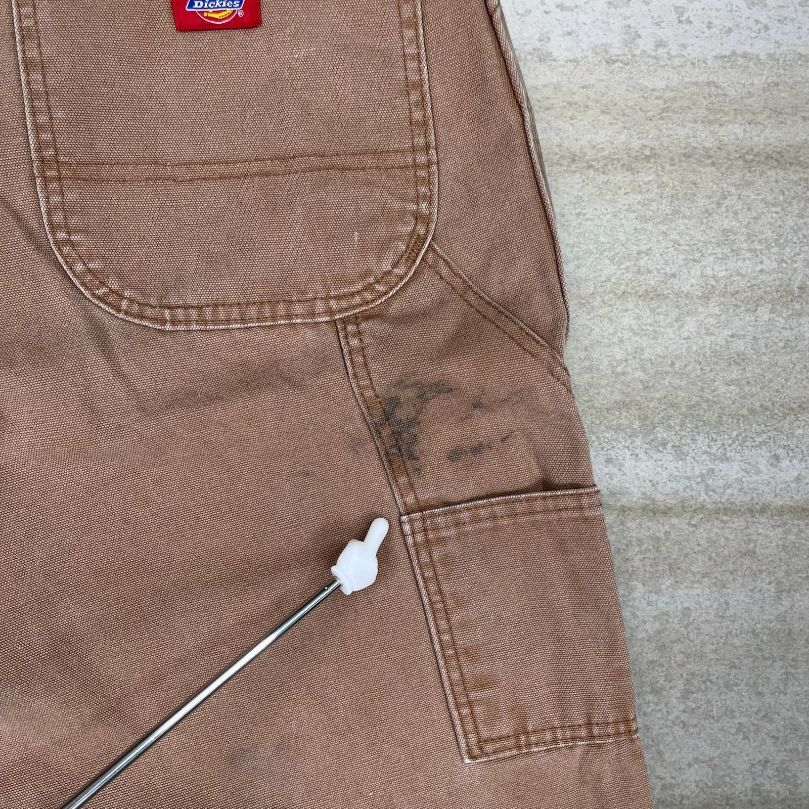 Dickies Vintage Y2K Dickies Carpenter Pants 38x34 Baggy Wide Tan Size US 38 / EU 54 - 5 Thumbnail