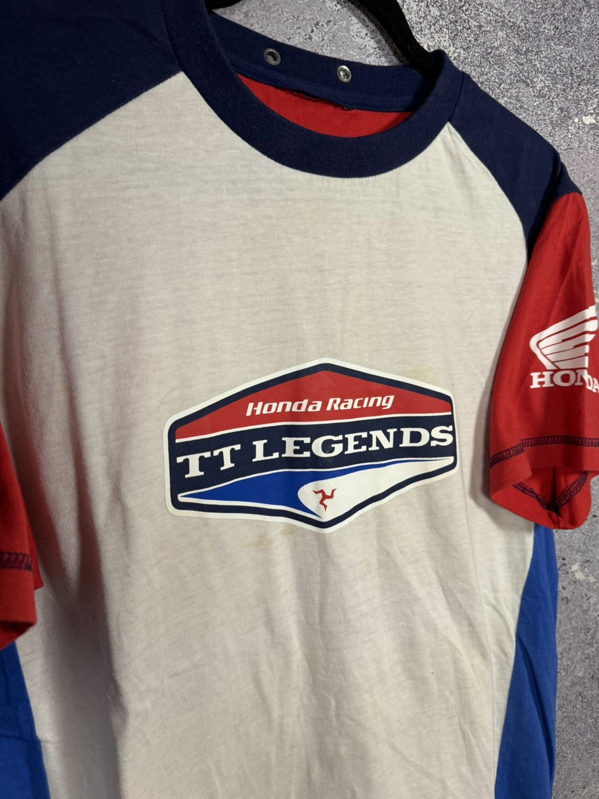 Honda × Vintage Vintage Honda Racing TT Legends Team F-1 Rormula Uno L size Size US L / EU 52-54 / 3 - 6 Thumbnail