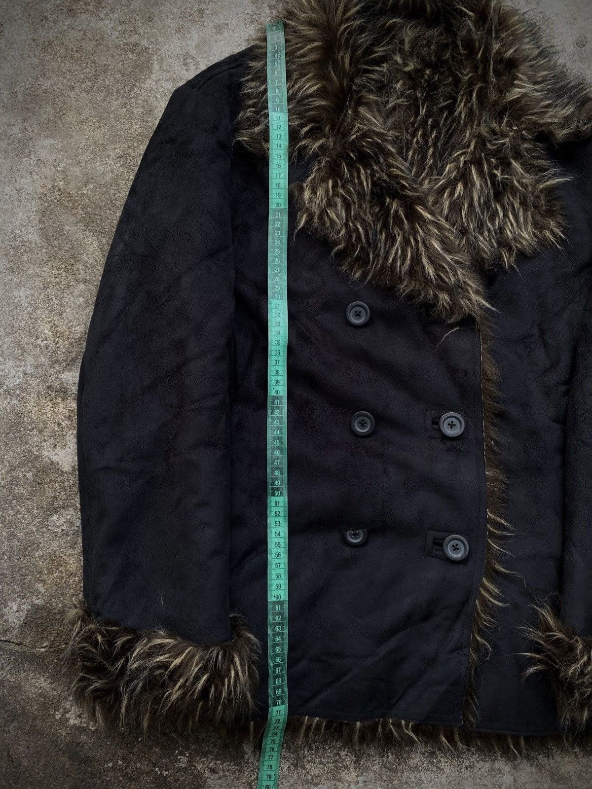 Yasuyuki Ishii FAUX FUR GOTHIC JAPANESE FYLS STYLE JACKET Size US M / EU 48-50 / 2 - 8 Thumbnail