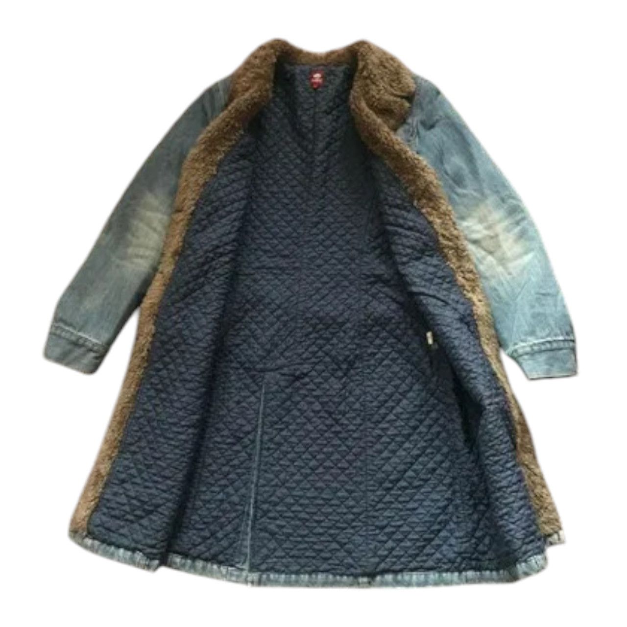 Miss Sixty Killah Miss Sixty denim coat sz M faux fur collar Size M / US 6-8 / IT 42-44 - 3 Thumbnail