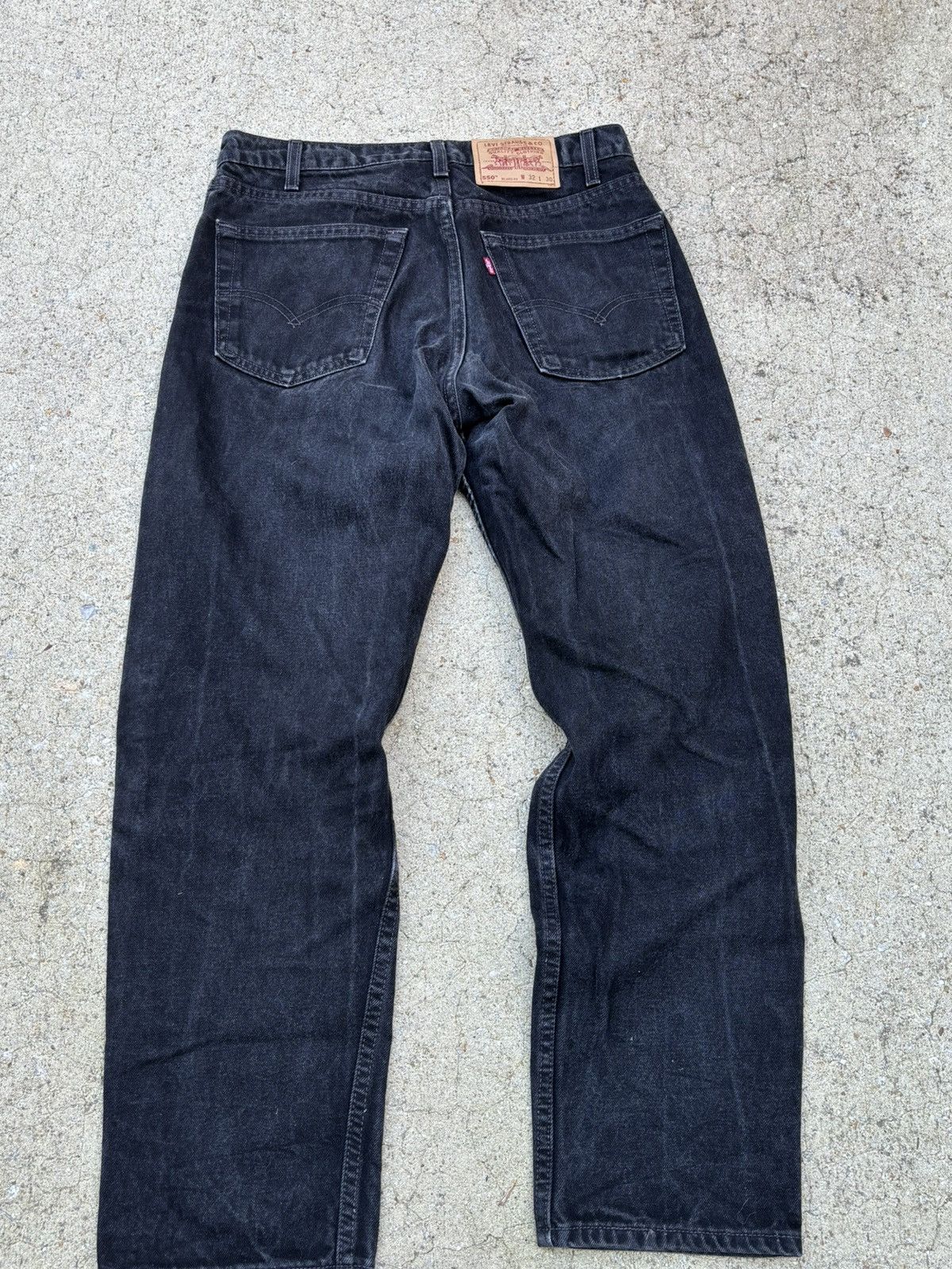 Levi's Levi’s Black Denim Pants Size US 32 / EU 48 - 3 Thumbnail