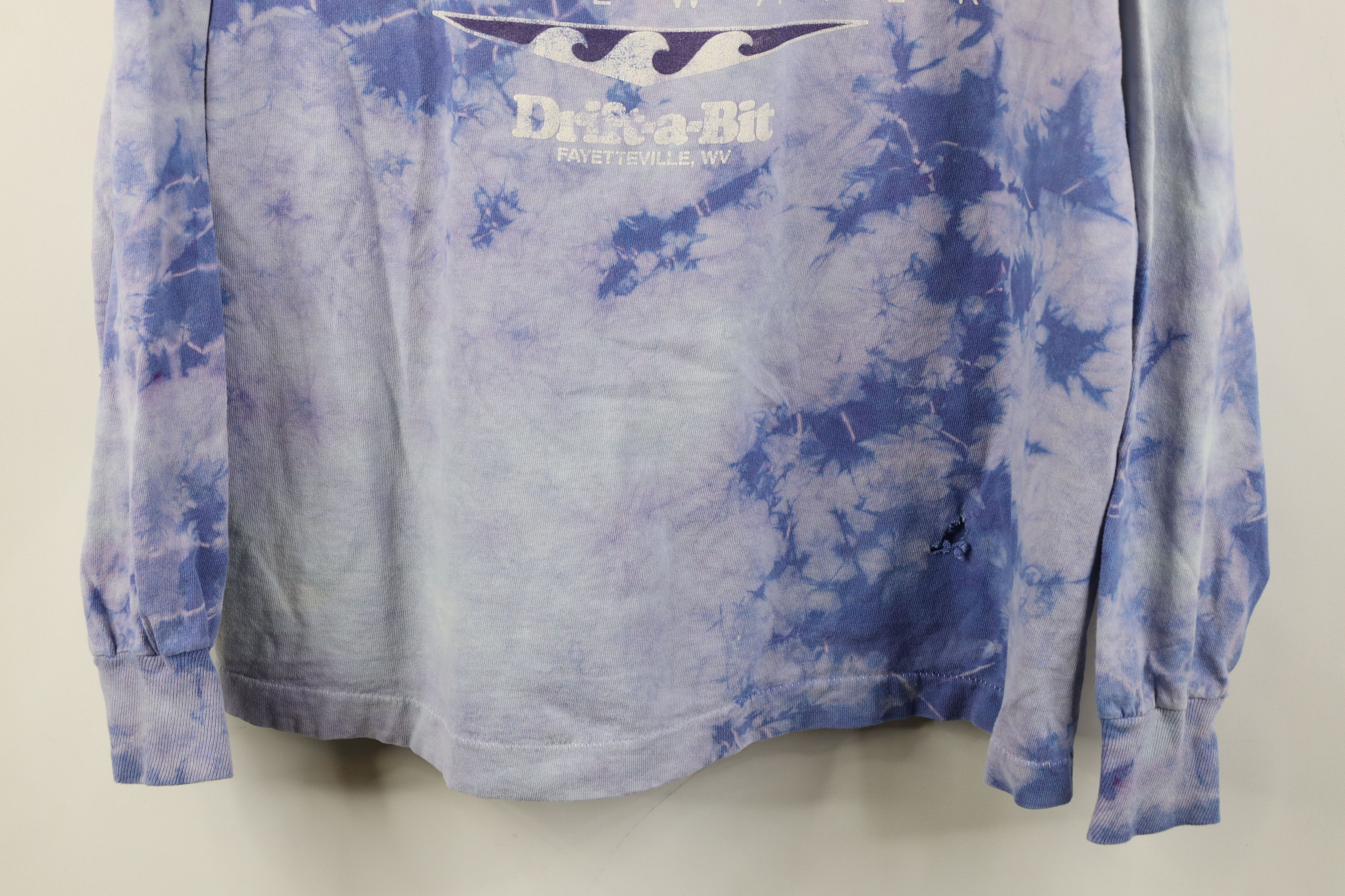 Vintage Vintage 90s Wash Gauley White Water Long Sleeve T-Shirt USA Size US XL / EU 56 / 4 - 3 Thumbnail