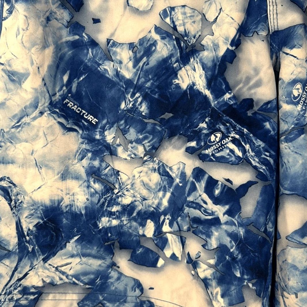 Vintage Huk Pursuit Mossy Oak Fracture Boardshort Men's 30 Blue H2000138 Boardshorts Size US 30 / EU 46 - 2 Thumbnail