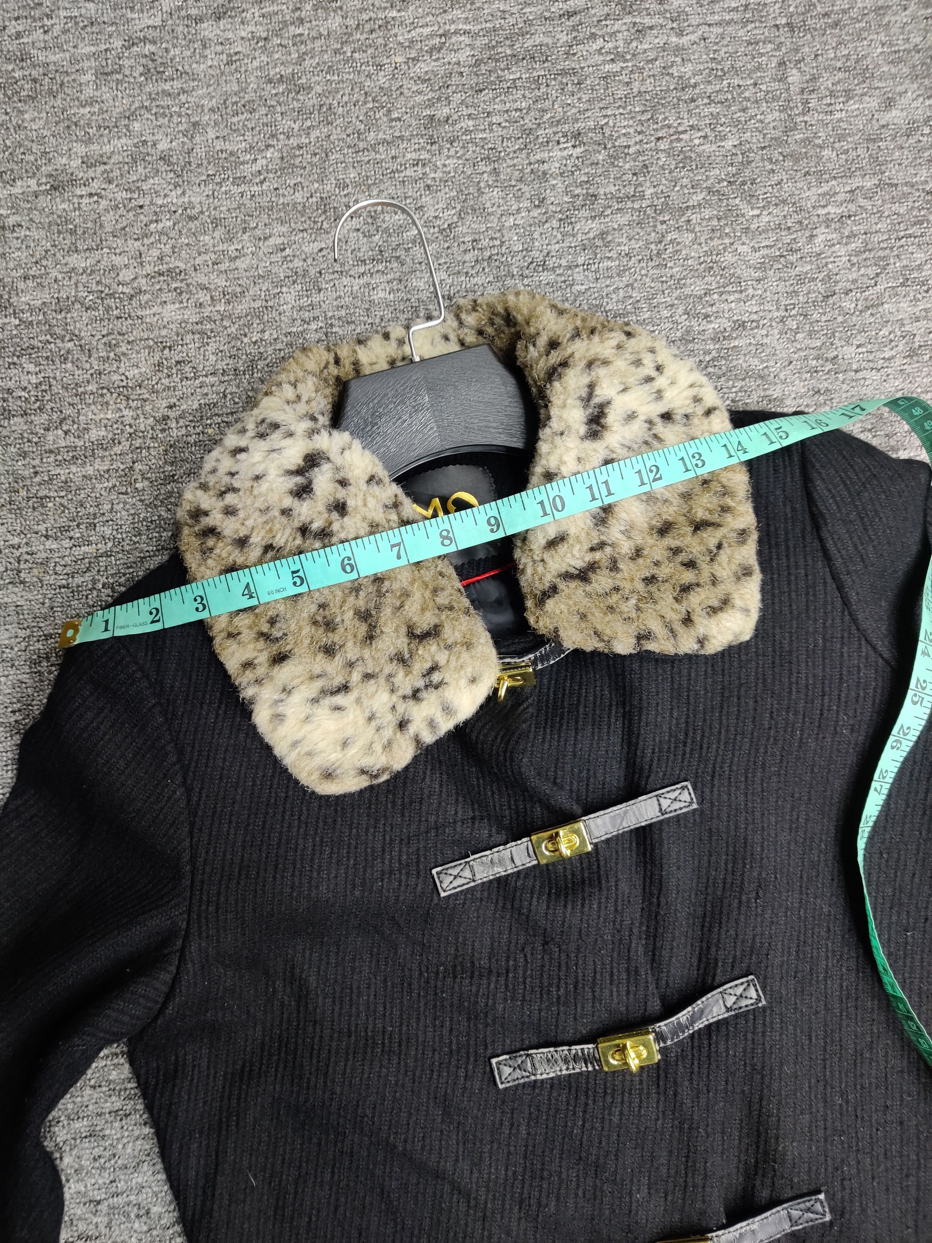 Morgan De Toi Morgan De Toi Leopard Wool Fur Coat Size US M / EU 48-50 / 2 - 17 Thumbnail
