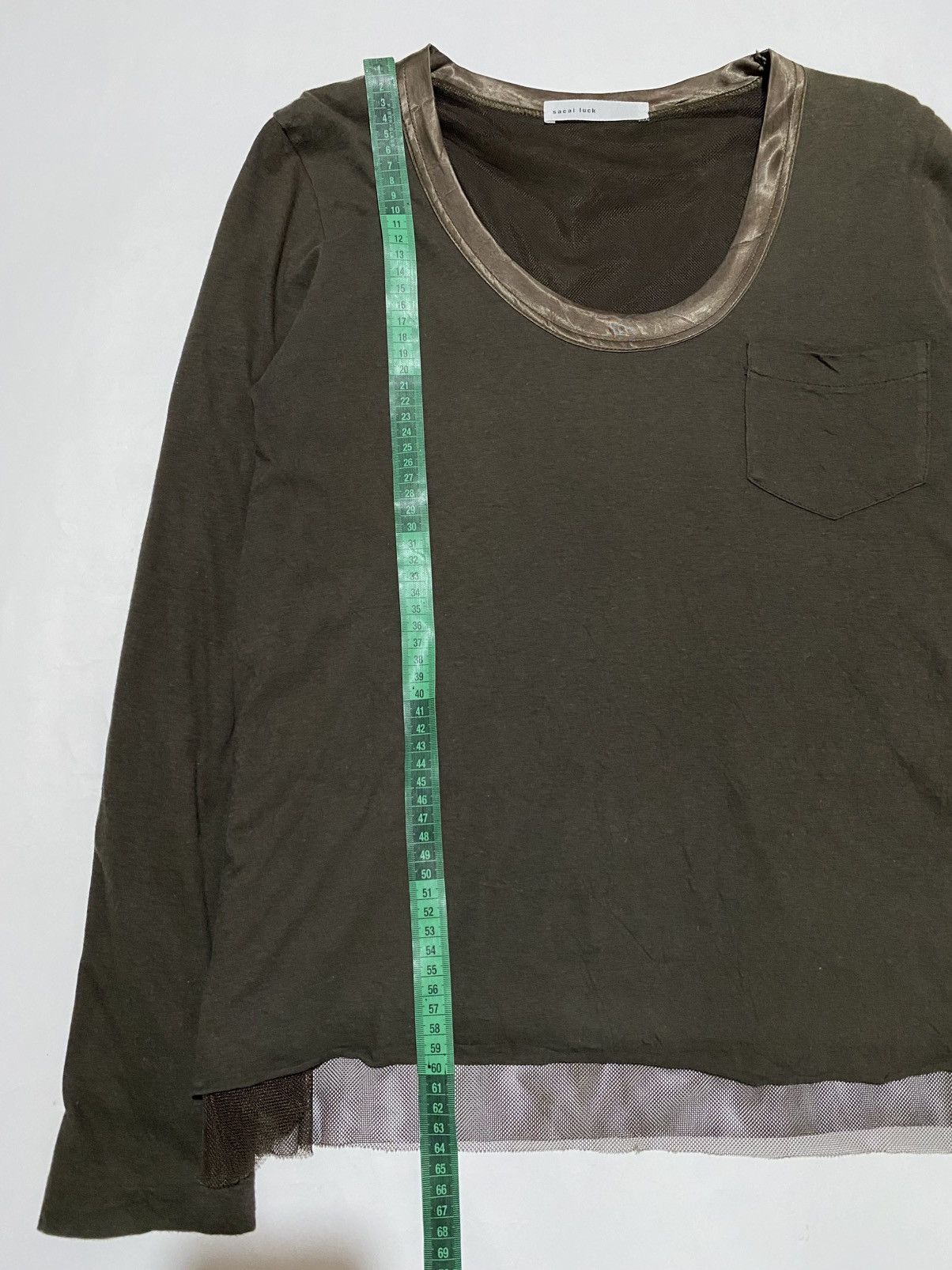 Sacai SACAI LUCK NET LONG SLEEVE Size ONE SIZE - 6 Thumbnail