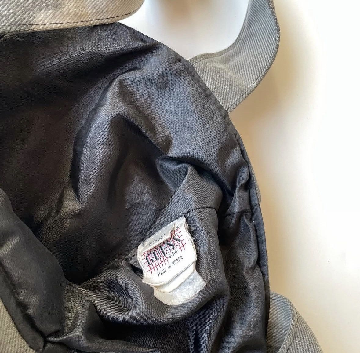 Guess Guess U.S.A 1 OF 1 Denim Tote Bags Size ONE SIZE - 6 Thumbnail