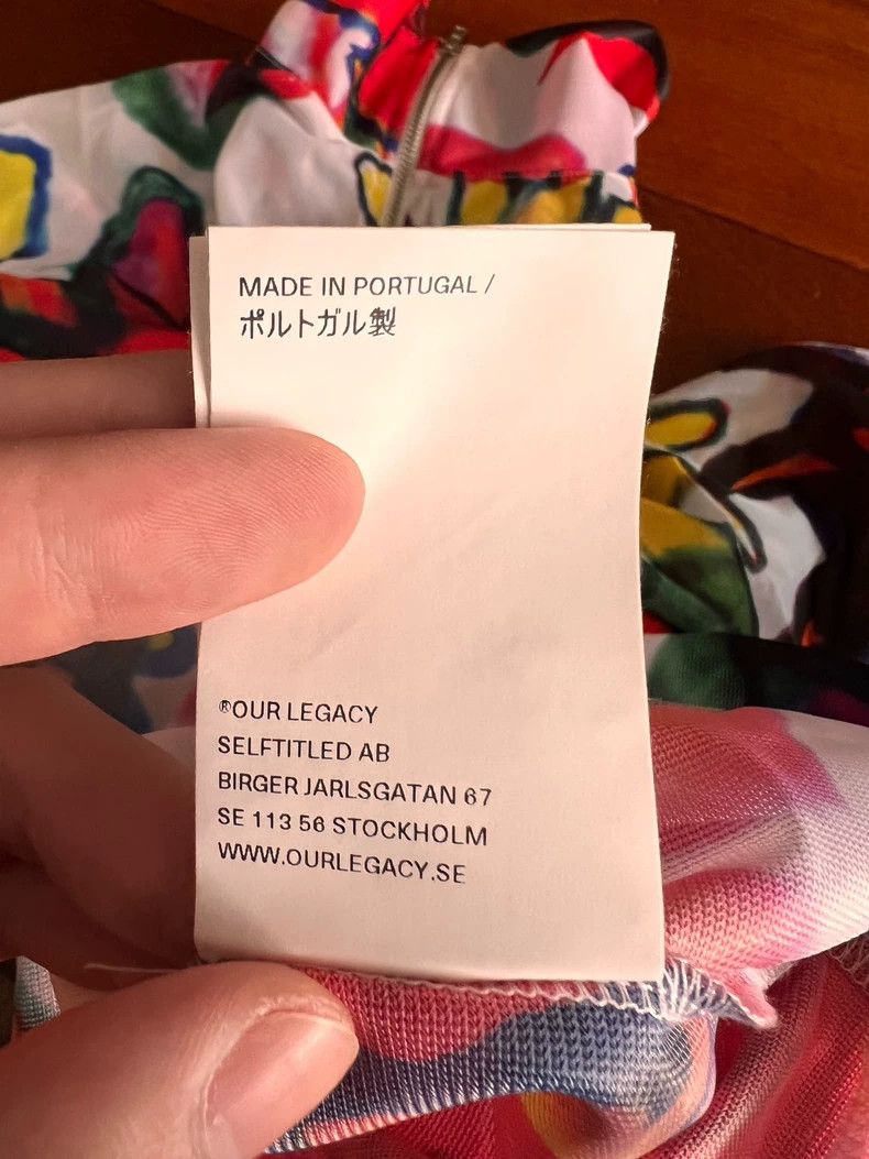 Our Legacy Our Legacy size48 Floral sunscreen jacket Size US M / EU 48-50 / 2 - 6 Thumbnail