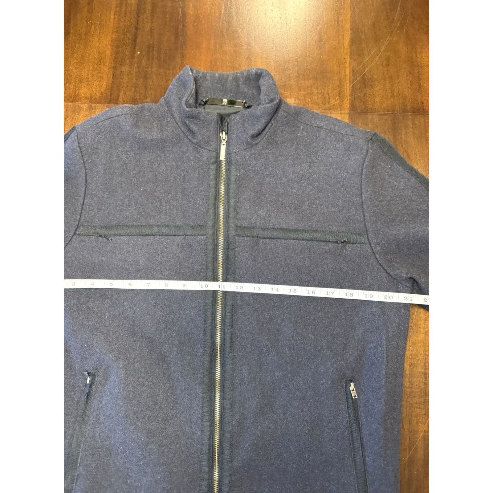 Nike VINTAGE Nike Tiger Woods Bomber Jacket Mens M Gray Wool Blend Zip Up Size US M / EU 48-50 / 2 - 6 Thumbnail