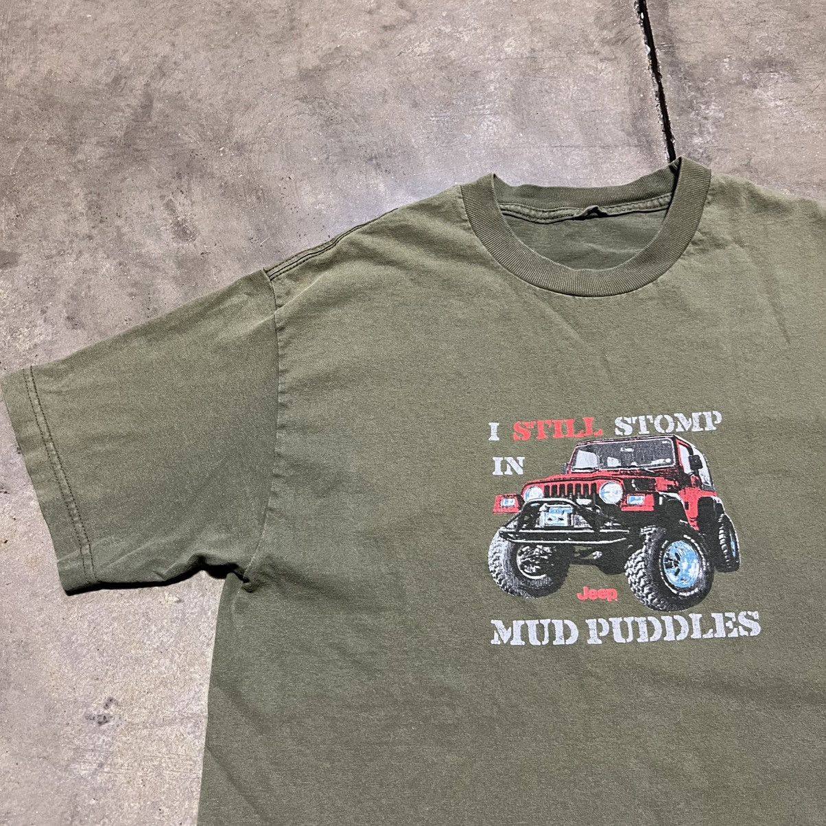 Jeep Vintage Jeep Graphic Tee Promo Mud Puddles 4x4 T shirt Faded Size US M / EU 48-50 / 2 - 3 Thumbnail