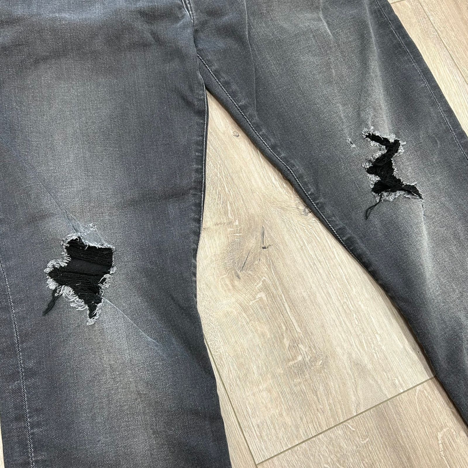 John Elliott John Elliot Gap GQ Black Skinny Jeans Pants Size 34x32 B20 Size US 34 / EU 50 - 4 Thumbnail