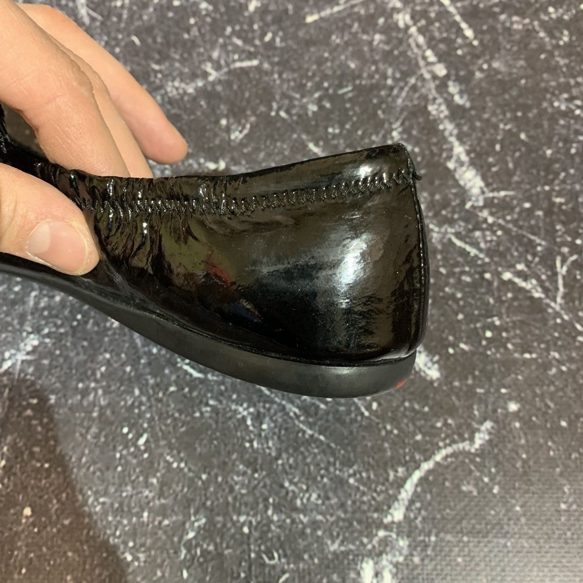 Prada Prada Sport Patent Leather Scrunch Mary Jane Ballet 36 Size Size US 6 / IT 36 - 13 Thumbnail