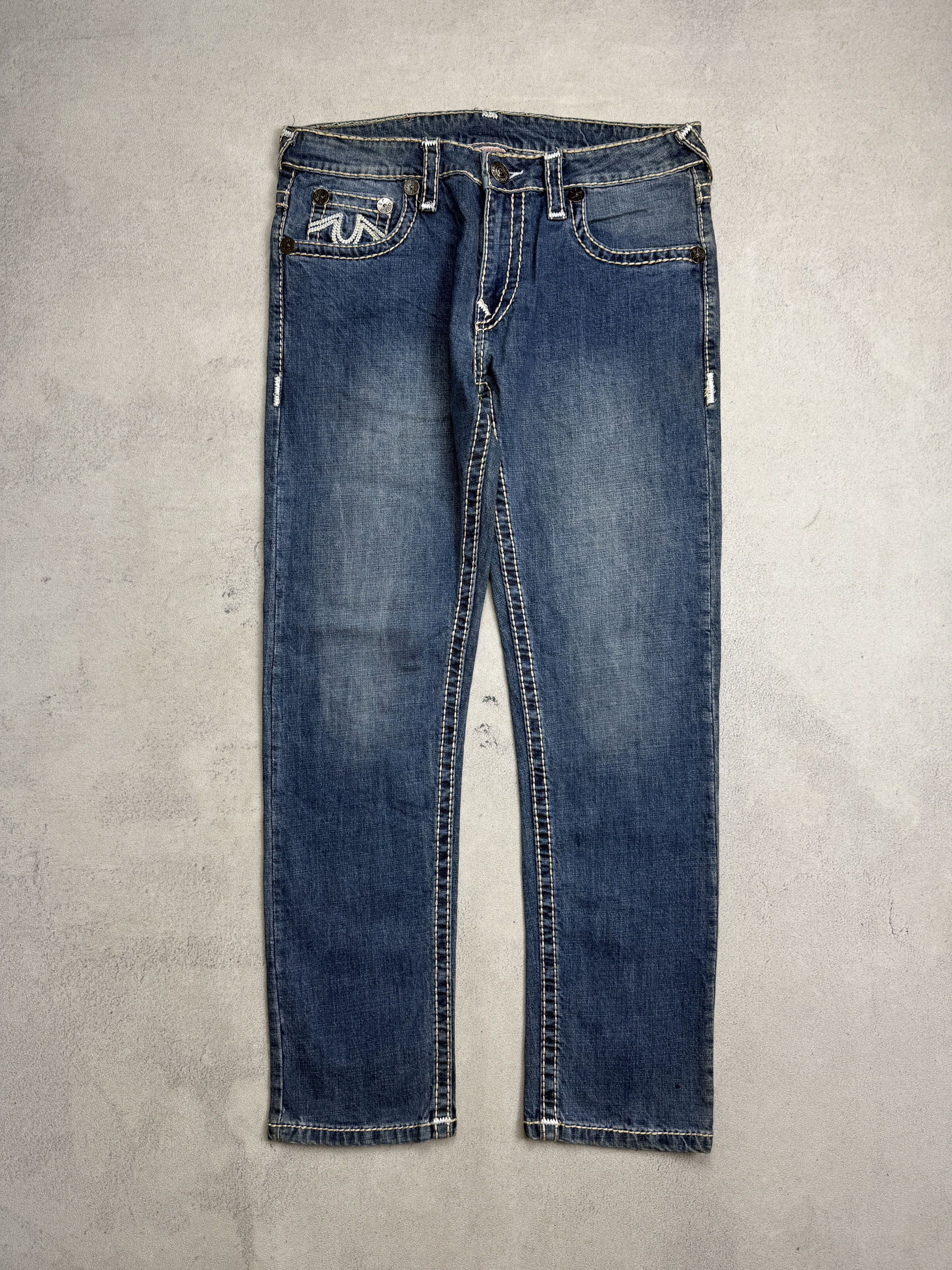 True Religion True Religion Y2K Ricky Super T Denim Pants Size US 34 / EU 50 - 2 Thumbnail