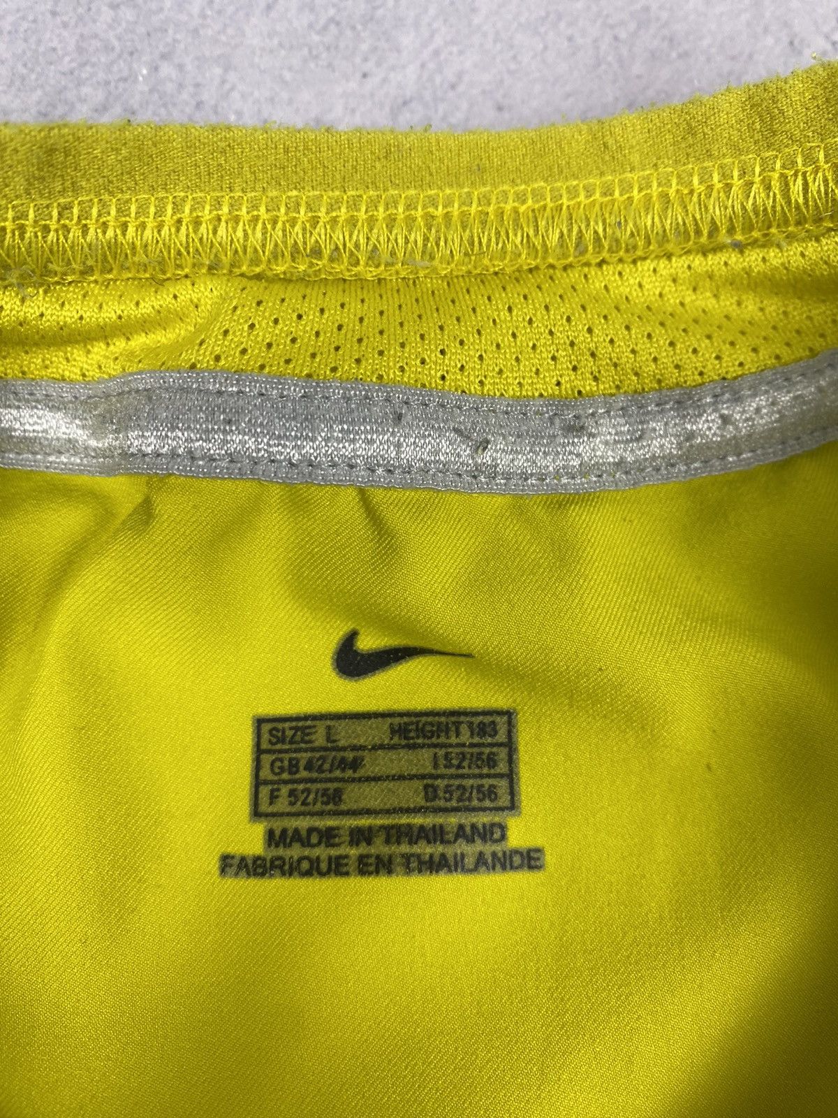 Nike × Vintage Vintage 00s Nike Brazil Hational Team Soccer Jersey Shirt Size US L / EU 52-54 / 3 - 14 Thumbnail