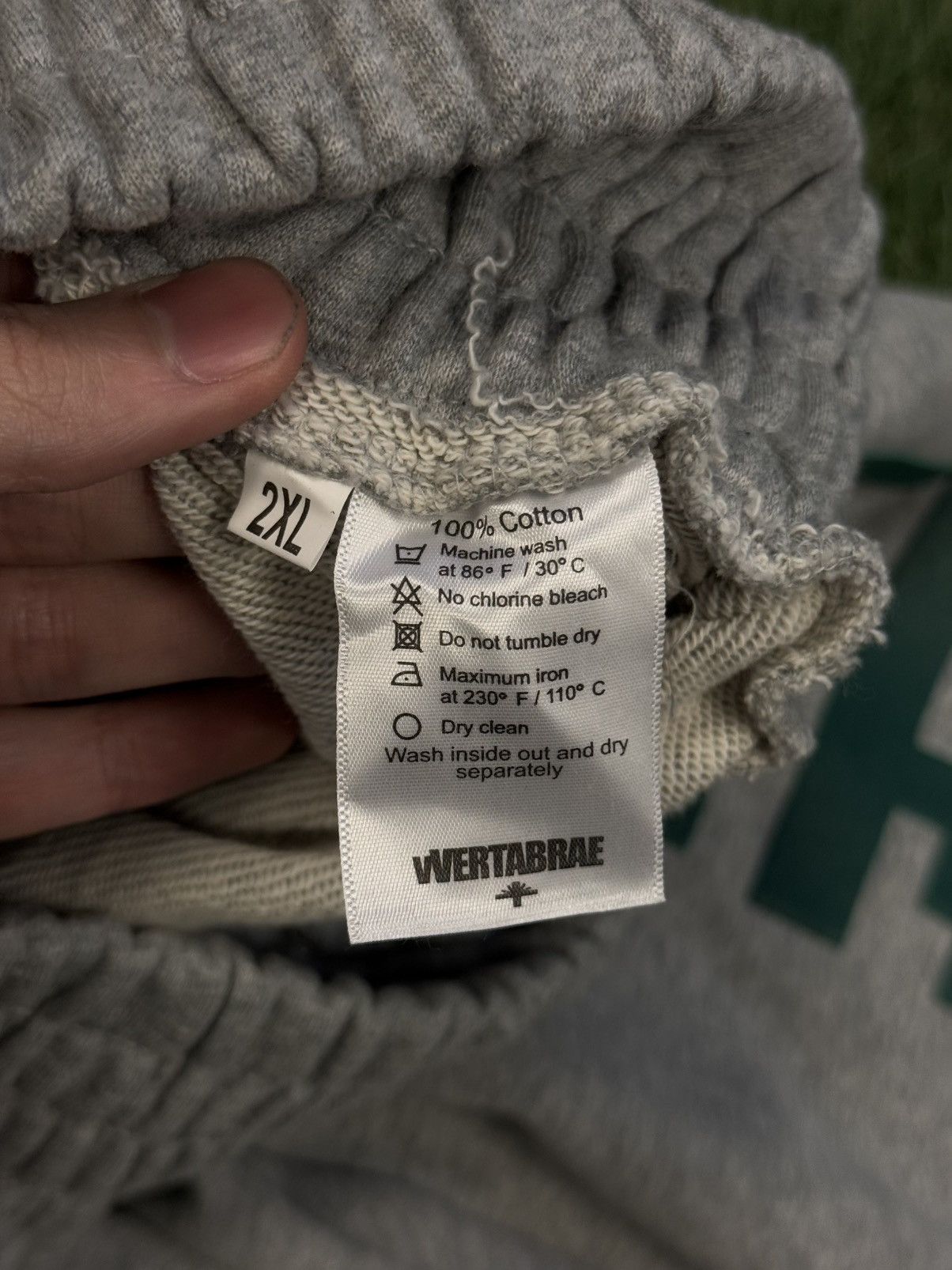 Vertabrae Vertabrae Sweatpants Grey/Green Size XXL (NEW) Size US 36 / EU 52 - 7 Thumbnail