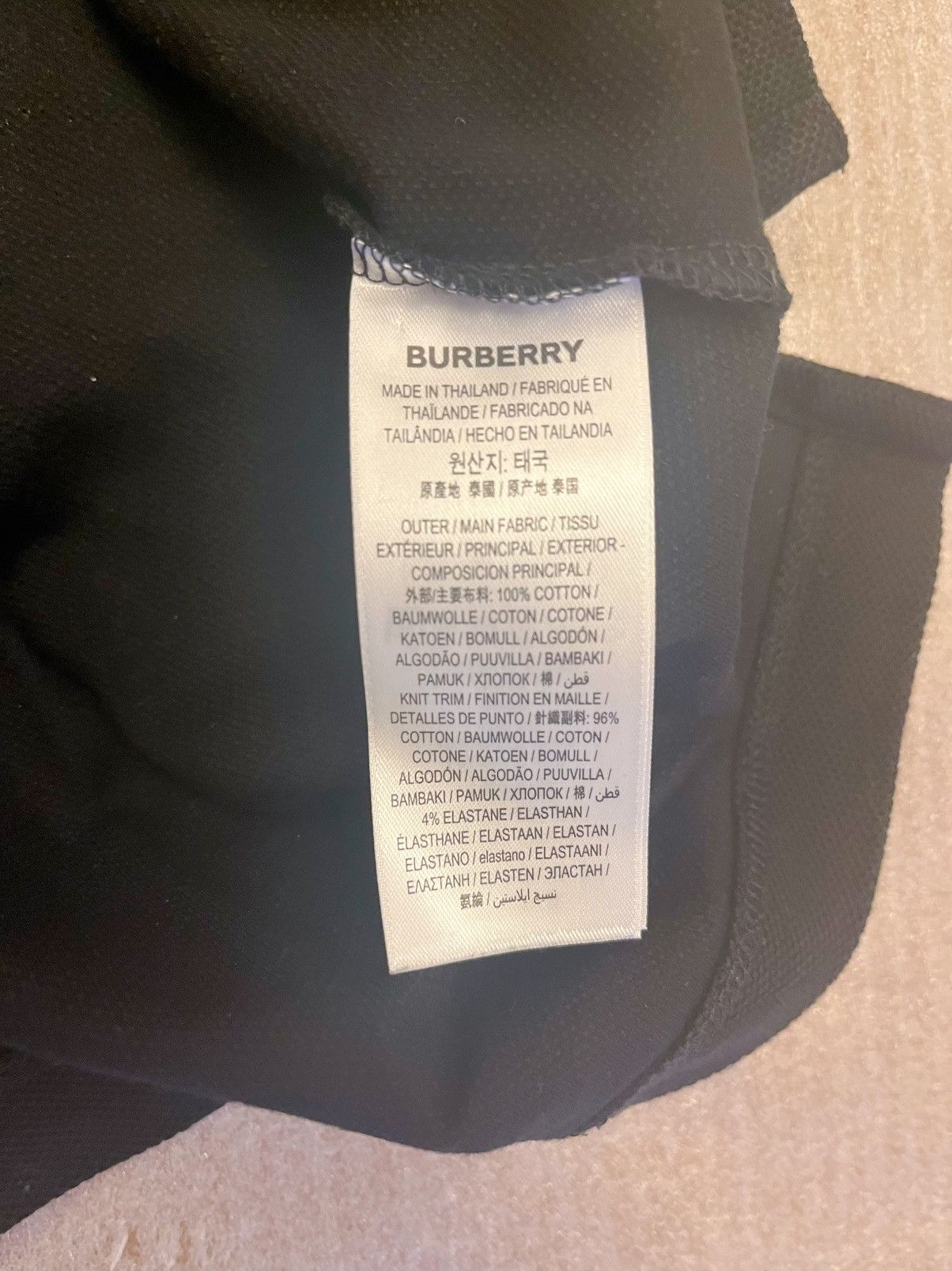 Burberry Burberry short-sleeved T-shirt Size US M / EU 48-50 / 2 - 3 Thumbnail