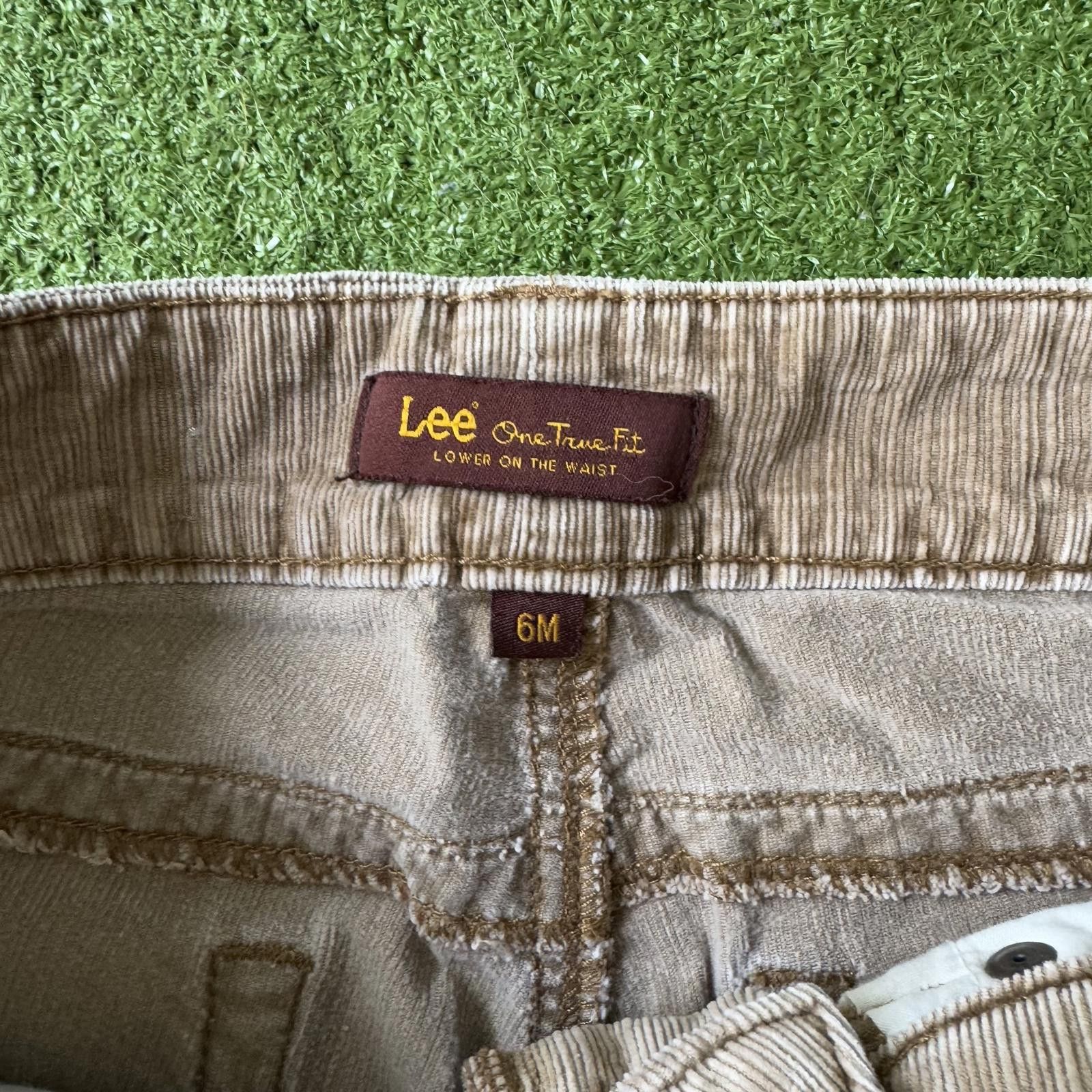 Lee Lee One True Fit Women's Corduroy Pants - Size 6M Size ONE SIZE - 2 Thumbnail
