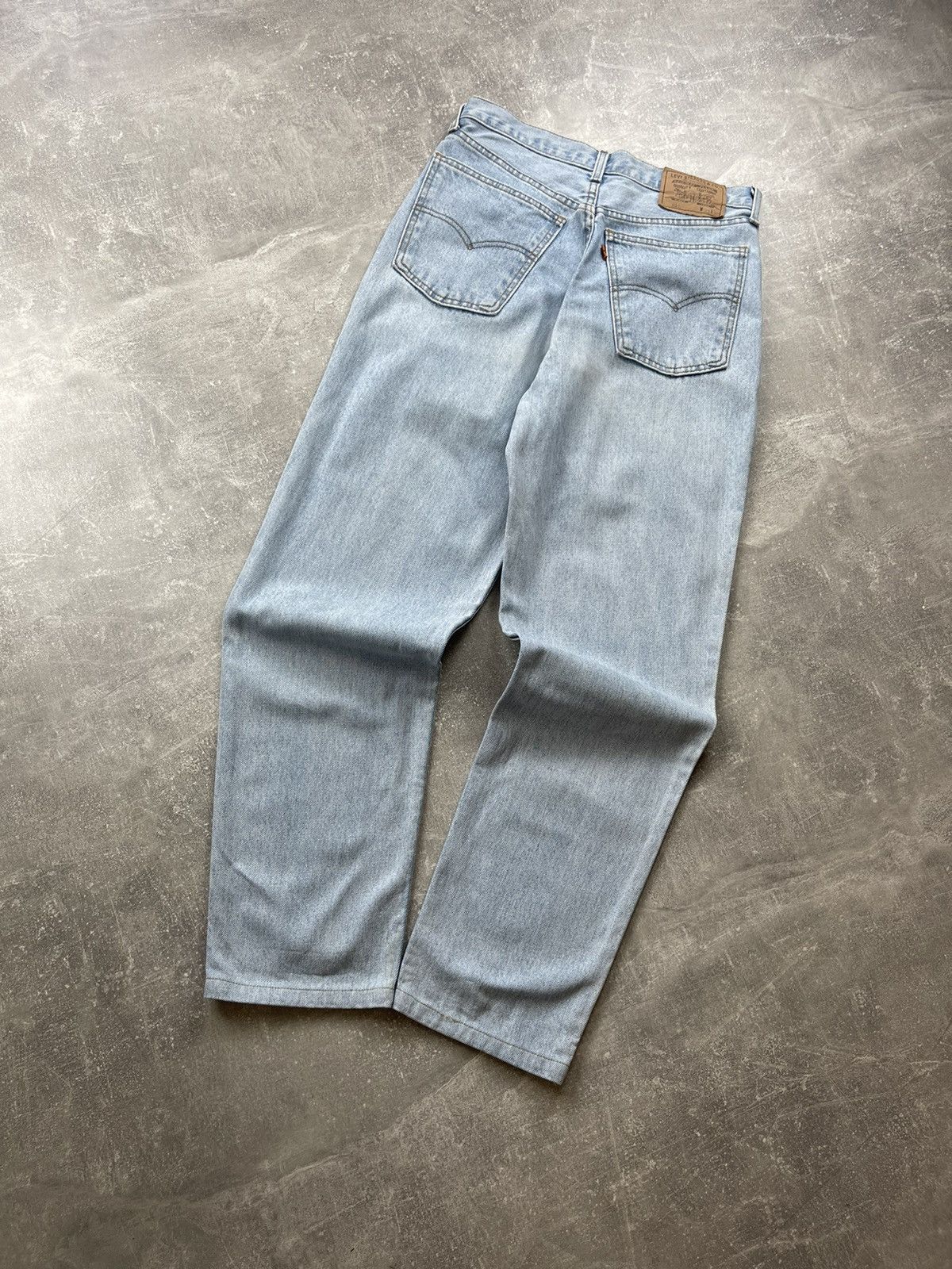 Levi's Vintage Rare Levi’s 881 Light Wash Denim Jeans USA Size US 33 - 1 Thumbnail