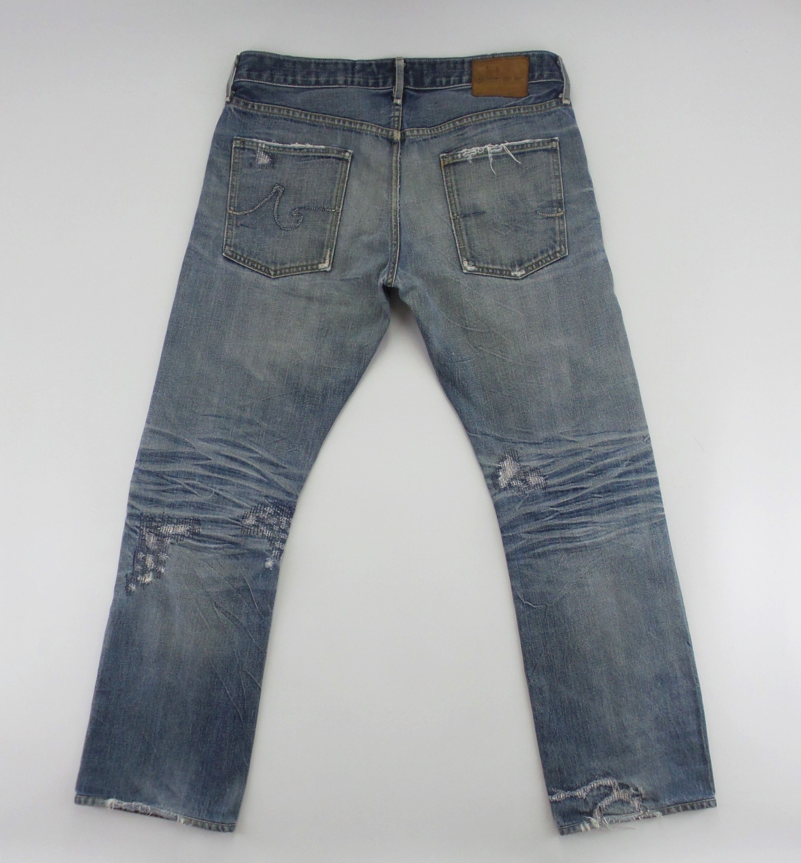 AG Adriano Goldschmied AG Adriano Goldschmied Button Fly Selvedge Jeans W34xL40.5 Size US 32 / EU 48 - 7 Thumbnail