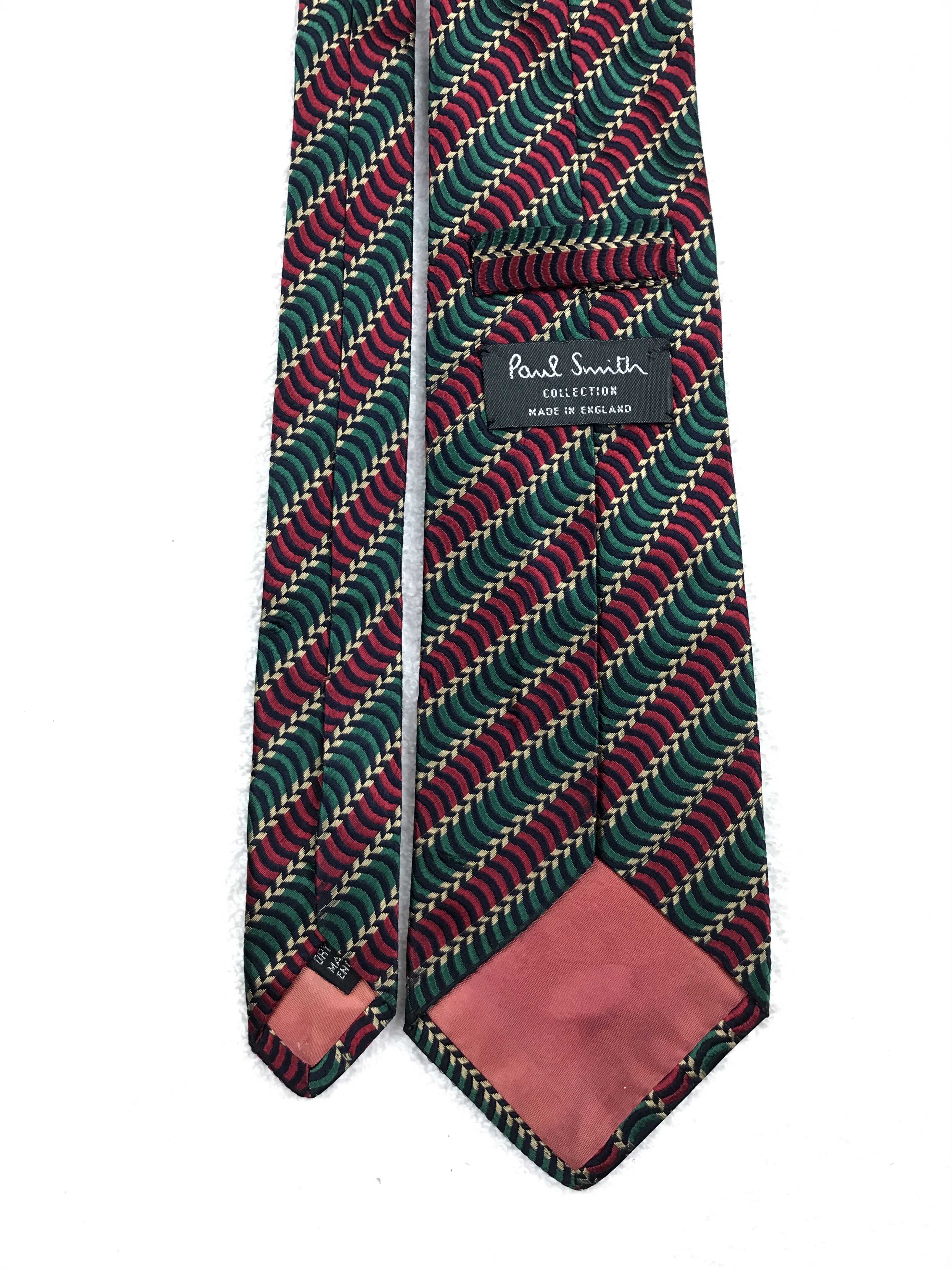 Designer × Paul Smith × Vintage Vintage Paul Smith Silk Necktie Size ONE SIZE - 4 Thumbnail