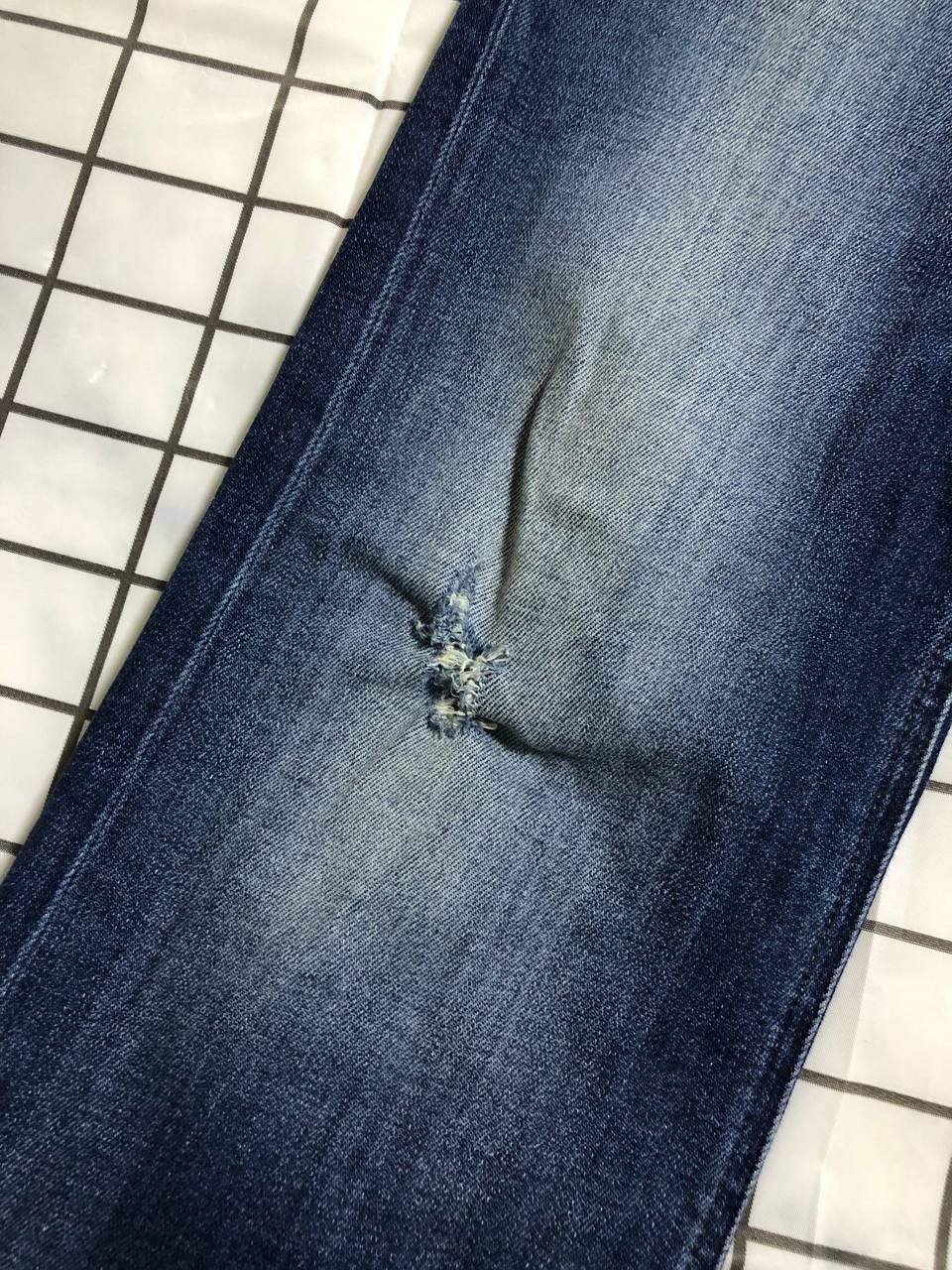 Diesel Diesel Industry Safado Slim Straight Acid Wash Denim Jeans Size US 32 / EU 48 - 6 Thumbnail