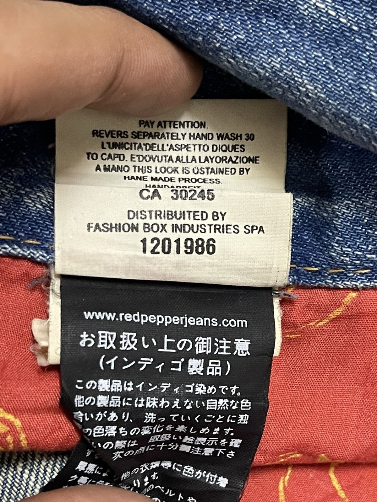 14th Addiction Vintage Japanese Brand Mud Wash Distressed Style Loose Jeans Size US 38 / EU 54 - 10 Thumbnail