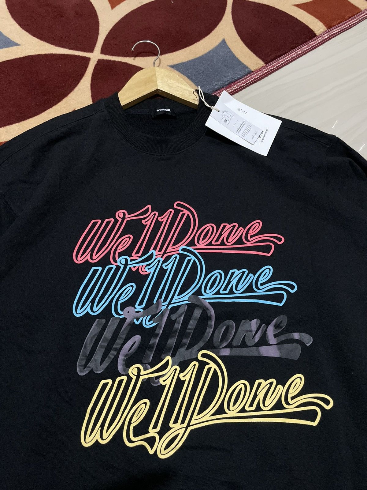 WE11DONE We11Done sweater crewneck Size US XL / EU 56 / 4 - 2 Thumbnail