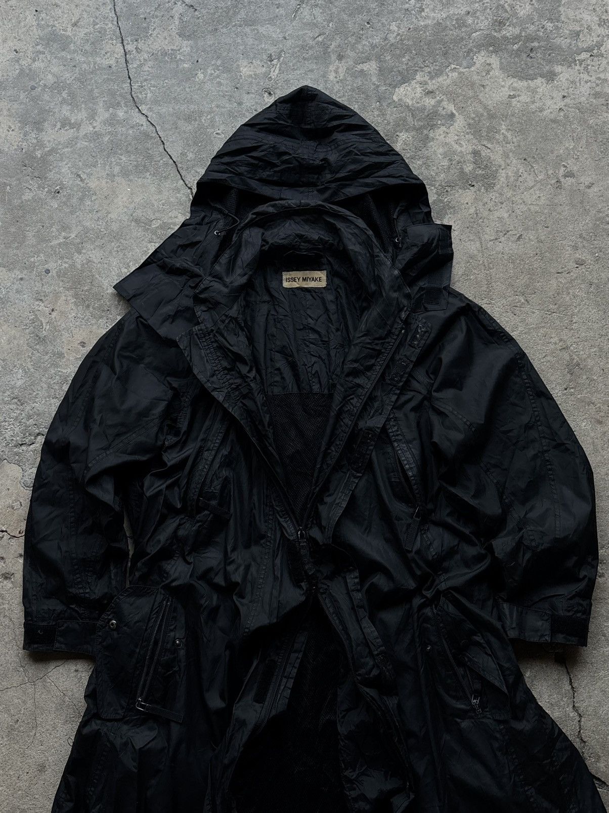 Issey Miyake Issey Miyake Archive Nylon Long Jacket Size US M / EU 48-50 / 2 - 9 Thumbnail