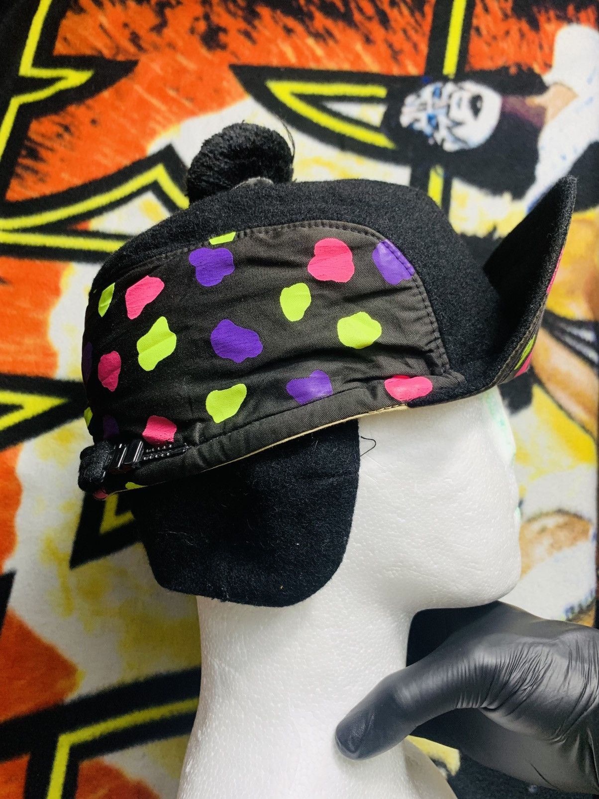Conte of Florence × Vintage VINTAGE CONTE OF FLORENCE POM-POM CAP (RARE) Size ONE SIZE - 6 Thumbnail
