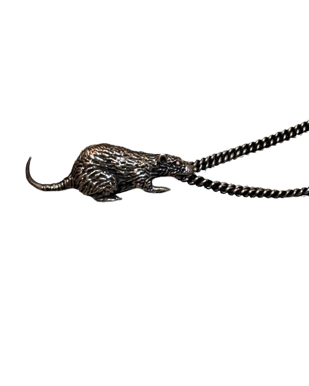 Enfants Riches Deprimes ERD .925 Rat Brooch Pins with chain Size ONE SIZE - 2 Thumbnail