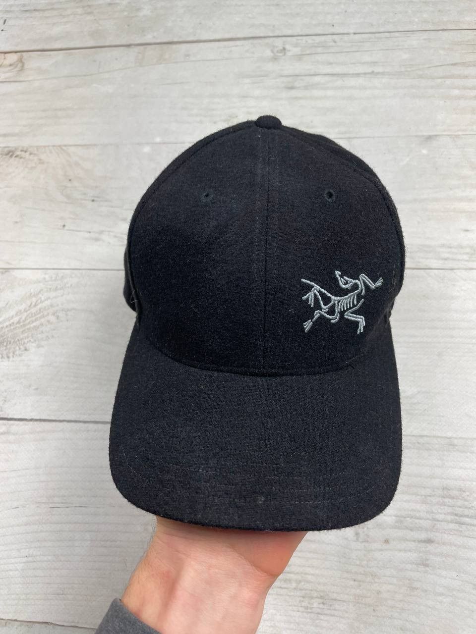 Arc'teryx Vintage Arcteryx Wool Ball Cap Black FlexFit Hats Size ONE SIZE - 3 Thumbnail