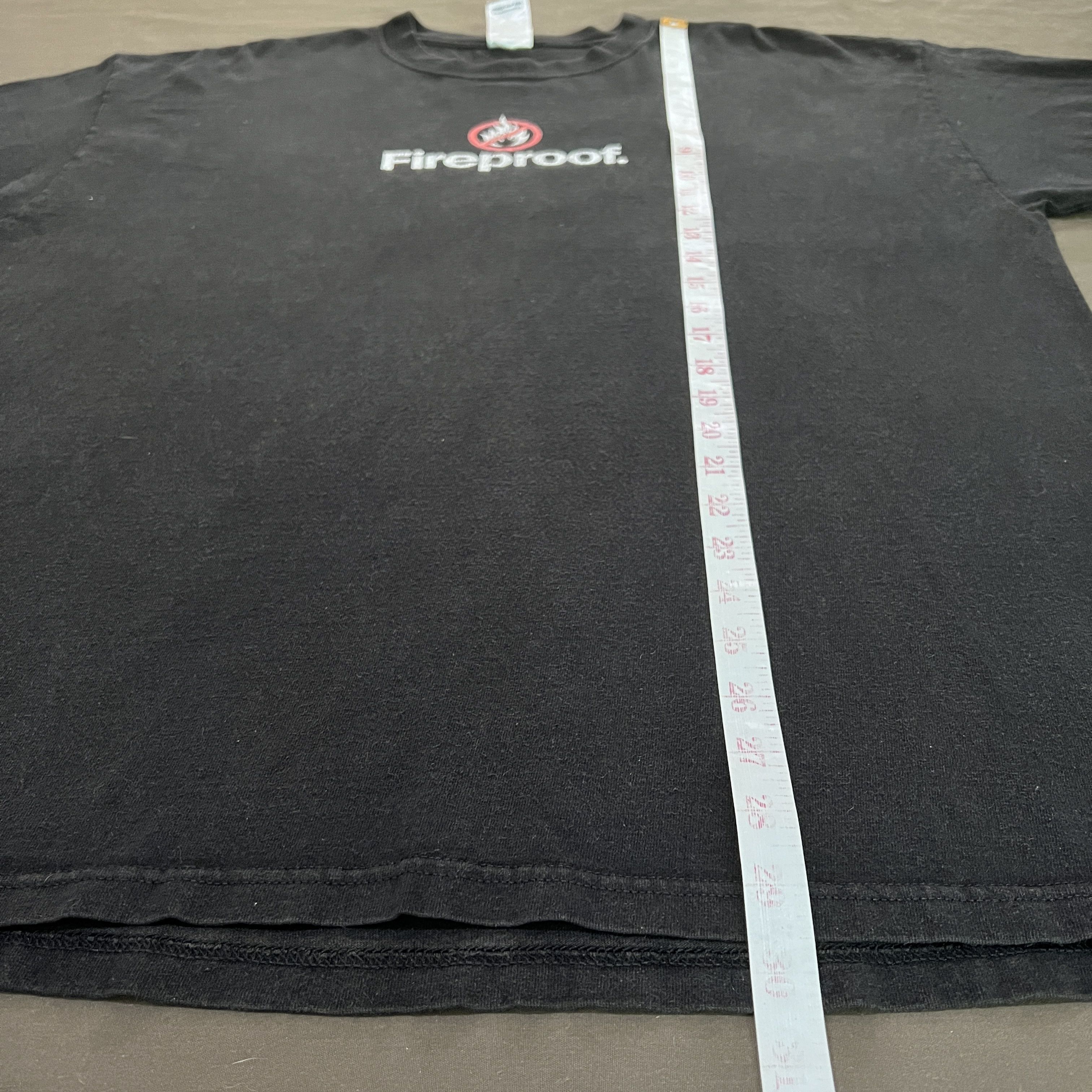 Vintage Vintage Y2K Fireproof Jesus God Bible Holy Tee XL Faded Size US XL / EU 56 / 4 - 9 Thumbnail