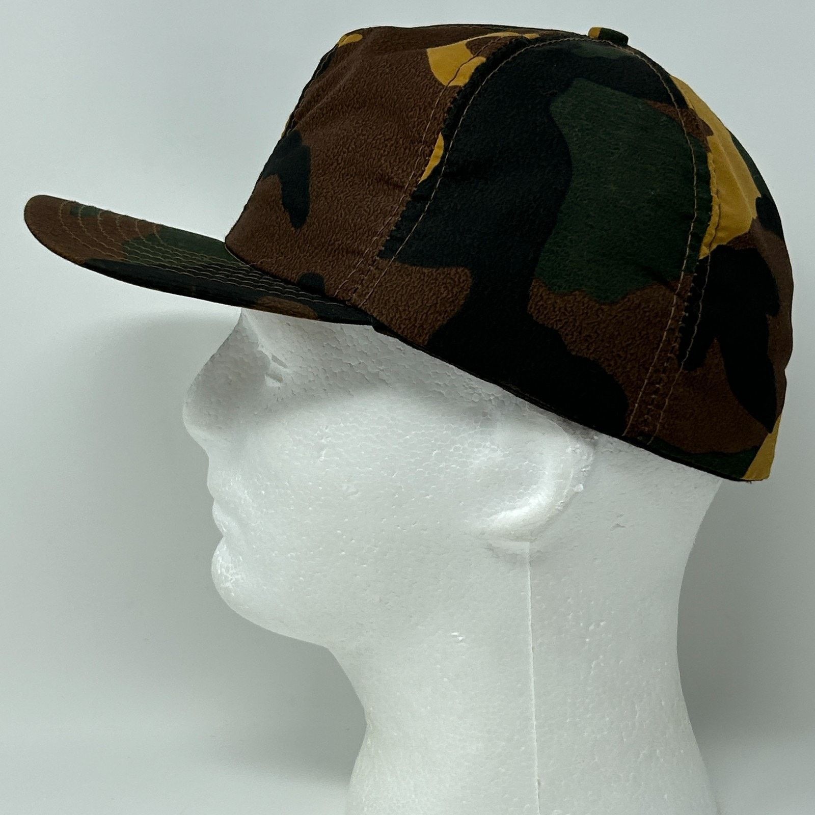 Vintage Vintage Hunting Camo Hat Baseball Cap Ear Flap Hunter Medium Size ONE SIZE - 7 Thumbnail