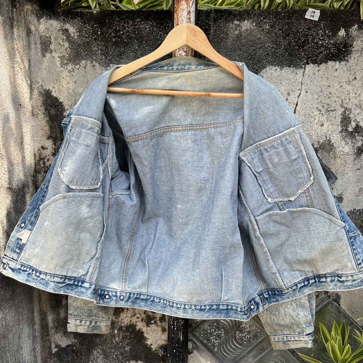 Japanese Brand “RARE” ACID WASH TYPE-3 DENIM JACKET Size US L / EU 52-54 / 3 - 2 Thumbnail
