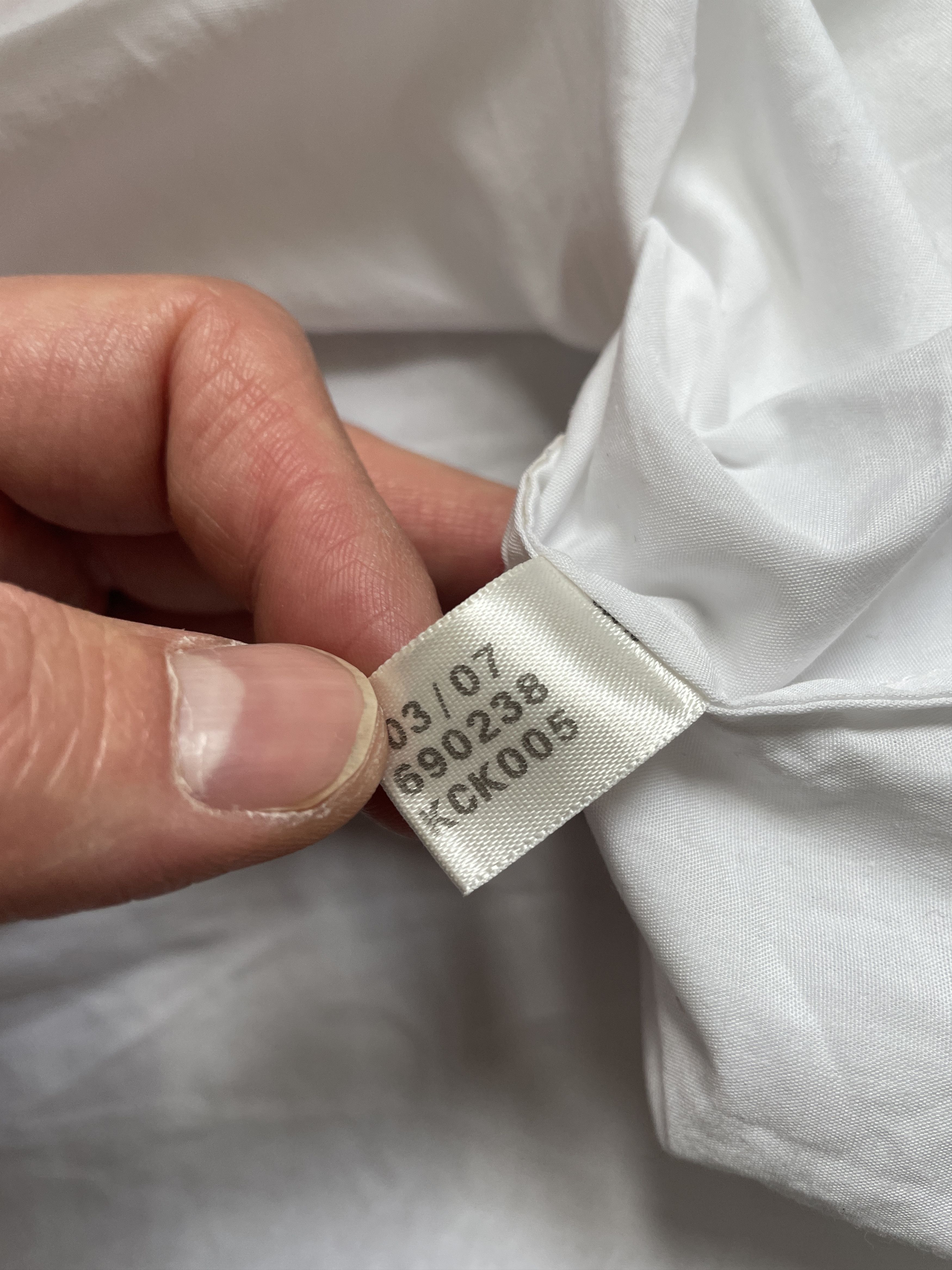 Yohji Yamamoto Y2K Y3 ADIDAS X YOHJI YAMAMOTO WHITE LONG FIT SHIRT Size US XXL / EU 58 / 5 - 6 Thumbnail