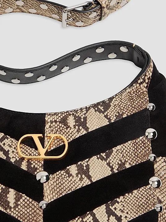 Valentino os11x0826 Size: OS / Hoboho Small Hobo Bag in Python Size ONE SIZE - 7 Thumbnail