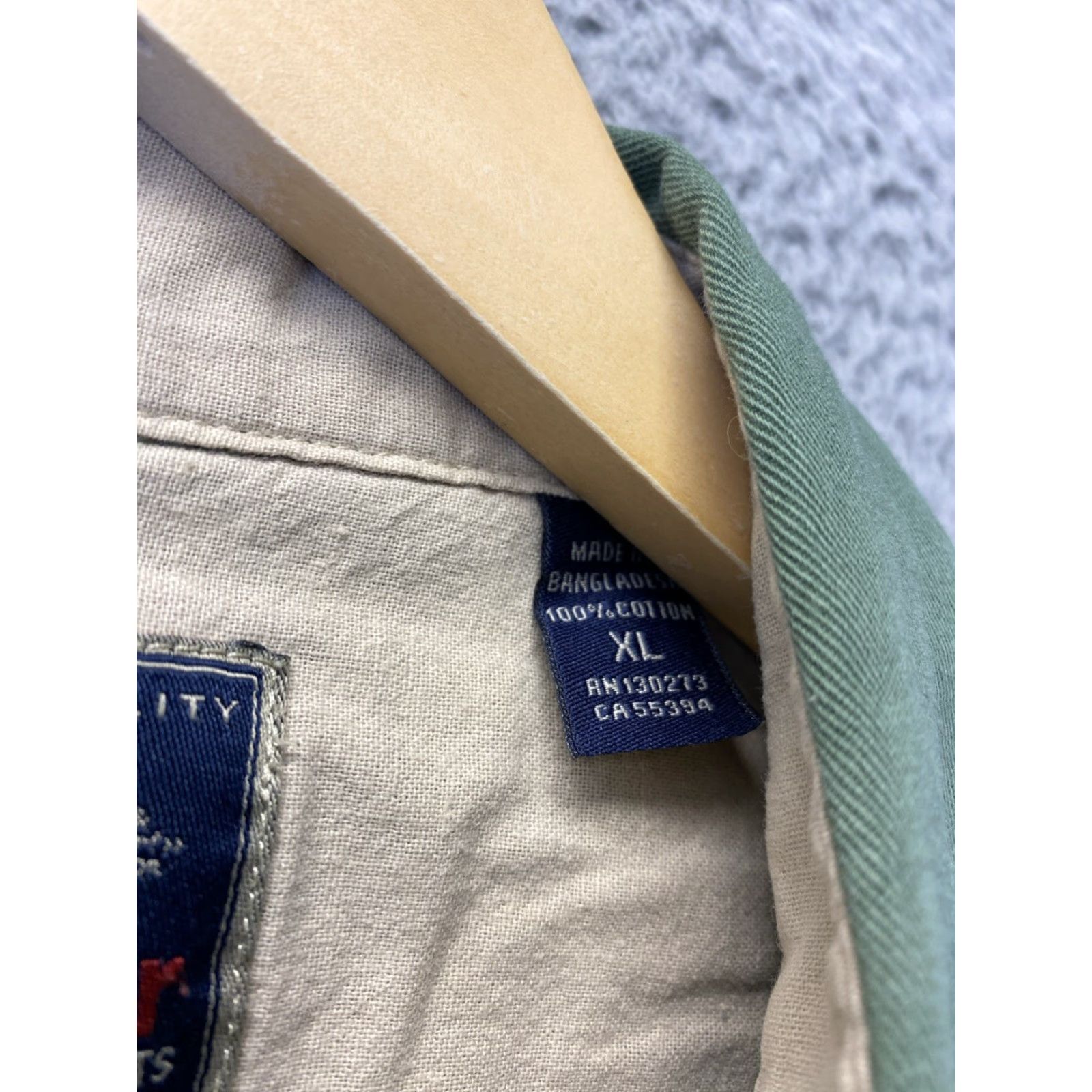 Wrangler Vintage Wrangler Cotton Shirt Men XL Green 90s Western Casual Workwear Size US XL / EU 56 / 4 - 4 Thumbnail