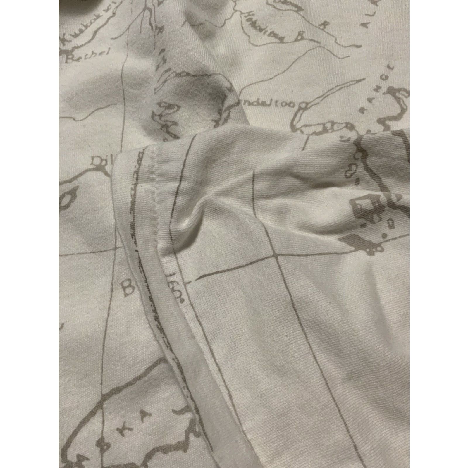 Vintage VINTAGE ONEITA Northern Exposure Alaska AOP Map CBS TV Series T-Shirt XL White Short Sleeve Mens/N/A Size US XL / EU 56 / 4 - 7 Thumbnail