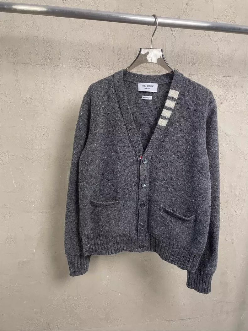 Thom Browne Thom Browne size1 Woolen horsehair sweater Size US S / EU 44-46 / 1 - 1 Thumbnail