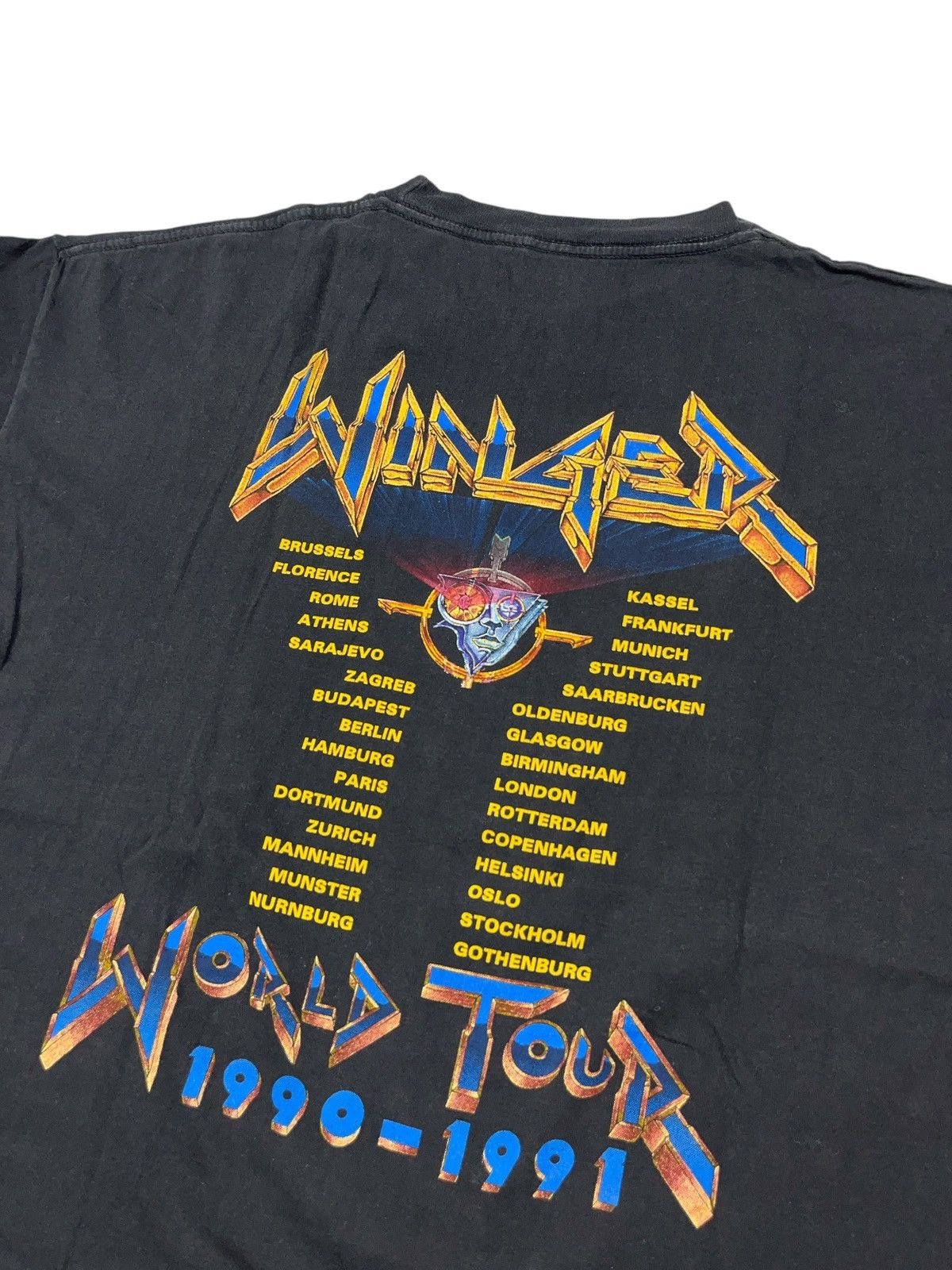 Band Tees × Vintage Vintage Winger 1990-91 World Tour T-shirt Faded Rock Metal Size US XL / EU 56 / 4 - 10 Thumbnail