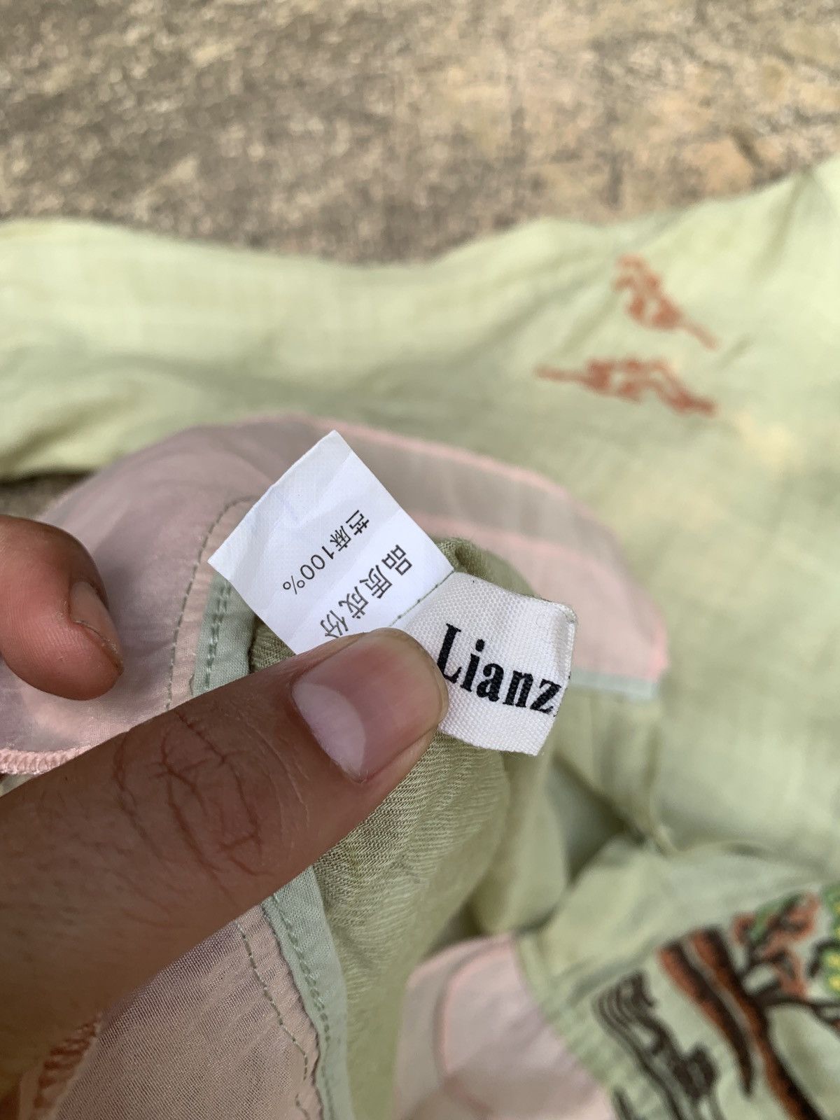 Japanese Brand × Vintage Japanese Rami Natural Fabric Traditional Art Embroidery Top Size M / US 6-8 / IT 42-44 - 7 Thumbnail