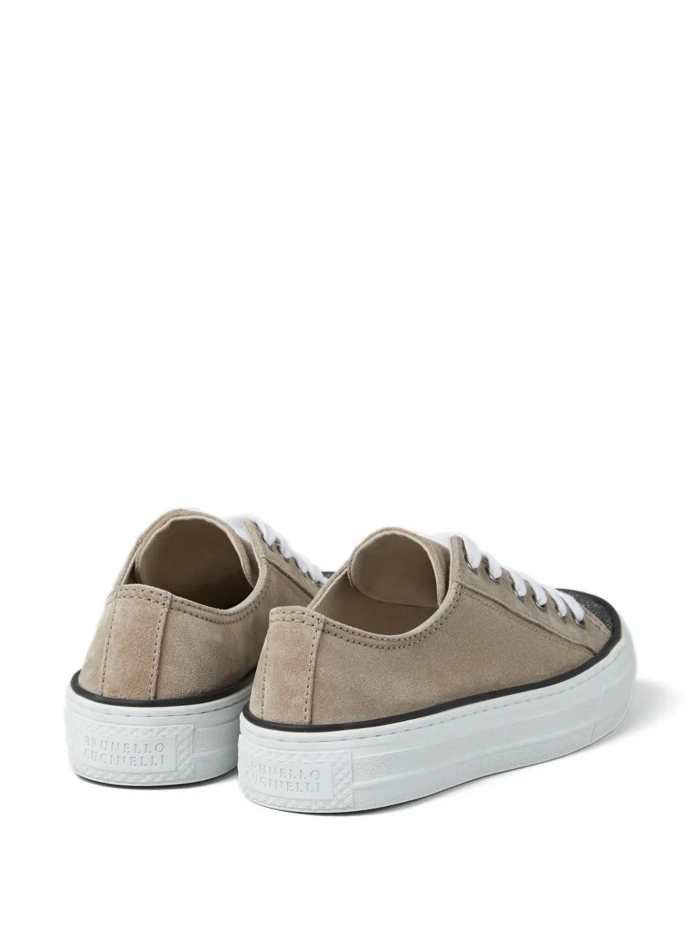 Brunello Cucinelli o1w1db10825 Pair Of Sneakers in Dark Brown Size US 8 / IT 38 - 3 Thumbnail