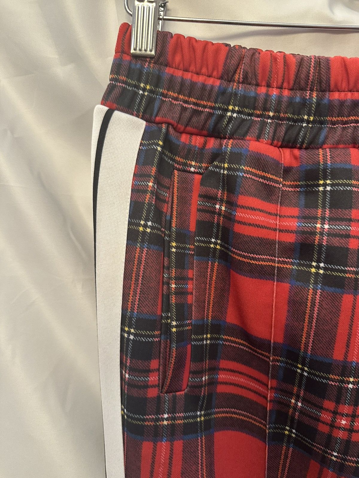 Palm Angels Palm Angels Plaid Track Pants Trousers Size US 34 / EU 50 - 3 Thumbnail