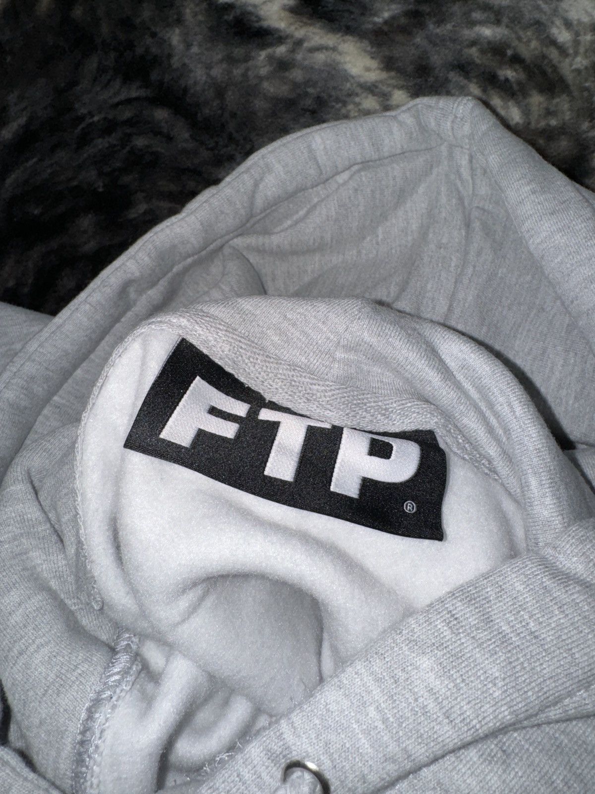 Fuck The Population FTP Scribble Hoodie Grey Size US L / EU 52-54 / 3 - 4 Thumbnail